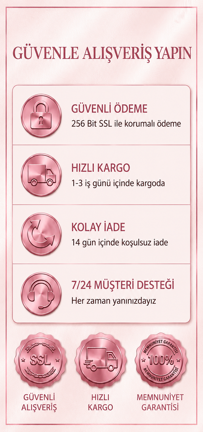 Lanoria Beauty Kirpik Seti + Uygulama Kiti