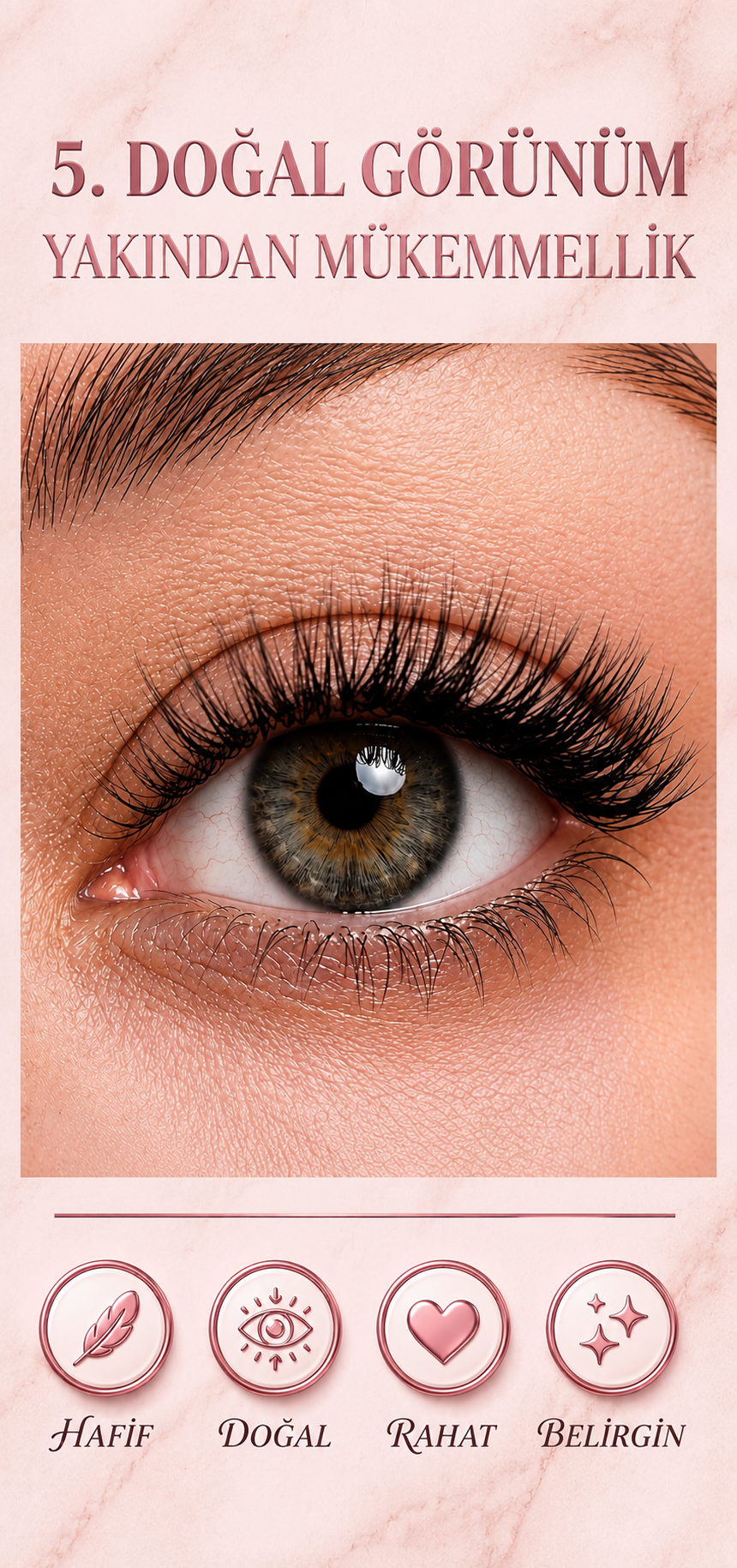 Lanoria Beauty Kirpik Seti + Uygulama Kiti